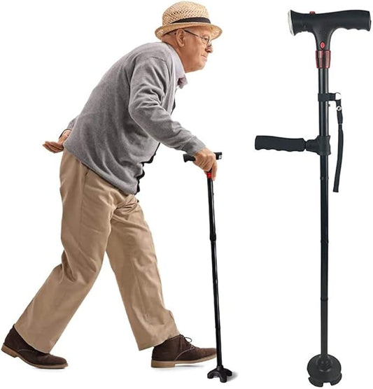 bastone da passeggio pieghevole avanzato con allarme